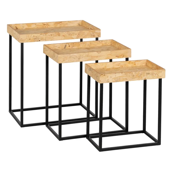Masute metal negru, mobilier contemporan [3]