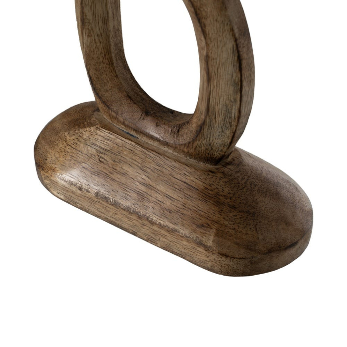 Set 3 suporturi pentru lumânări decorative din lemn de mango natural - CreativDeco [9]