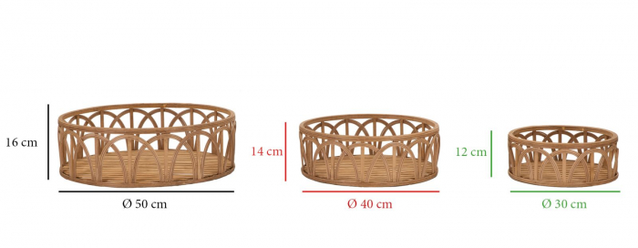 Set 3 Tavi Ratan | Organizare Boho Chic | CreativDeco [6]