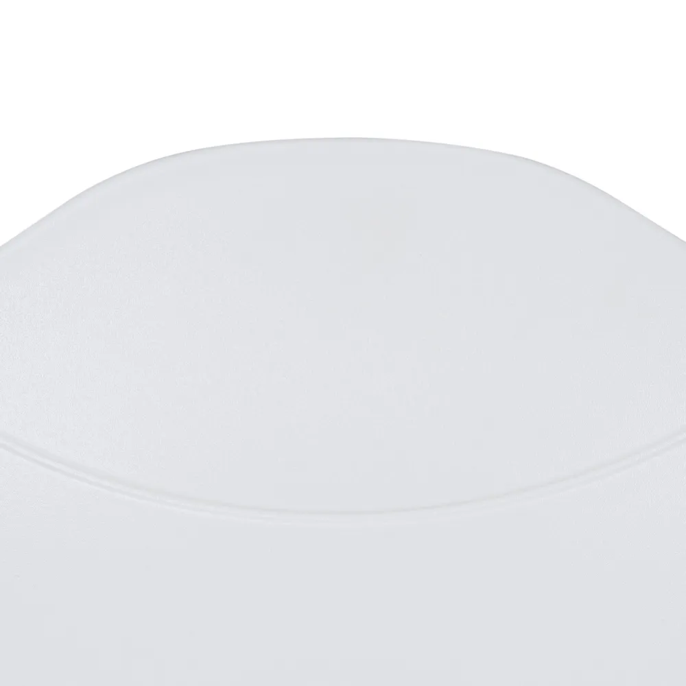 Scaune albe negre, decor contemporan [11]