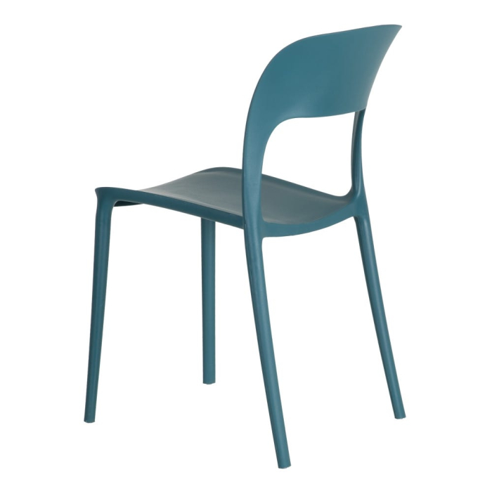 Set scaune albastre moderne|Scaune versatile pentru interioare elegante [5]