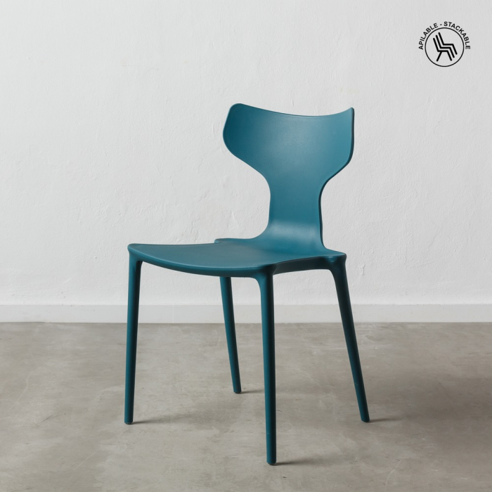 Set scaune moderne polipropilena|Scaune durabile pentru decor contemporan [1]