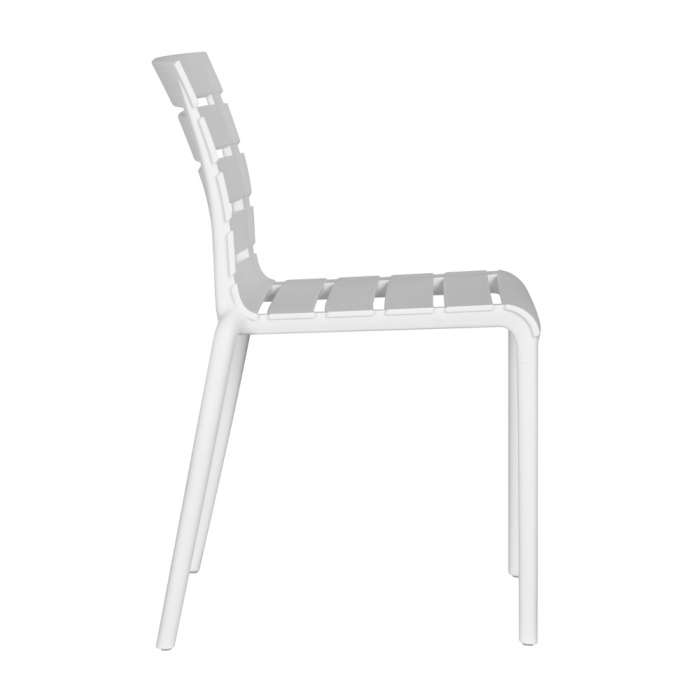 Scaune moderne Horizontal albe [2]