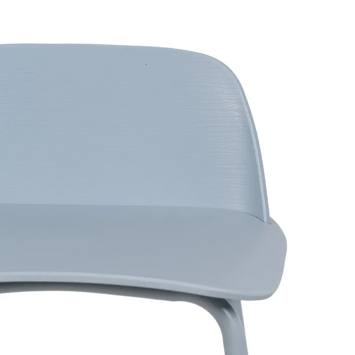 Scaune bar albastre, mobilier stabil [6]