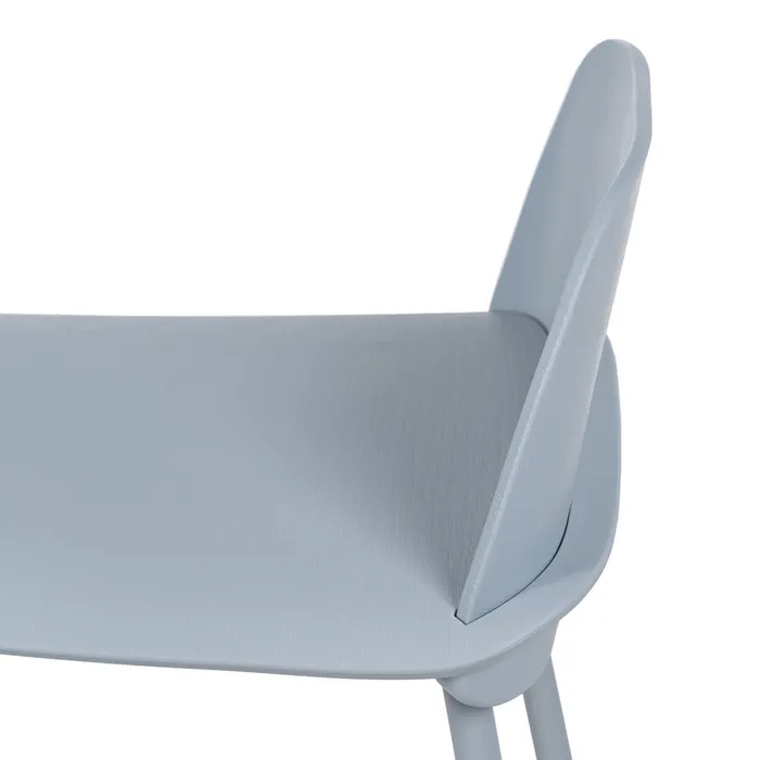 Scaune bar albastre, mobilier stabil [8]