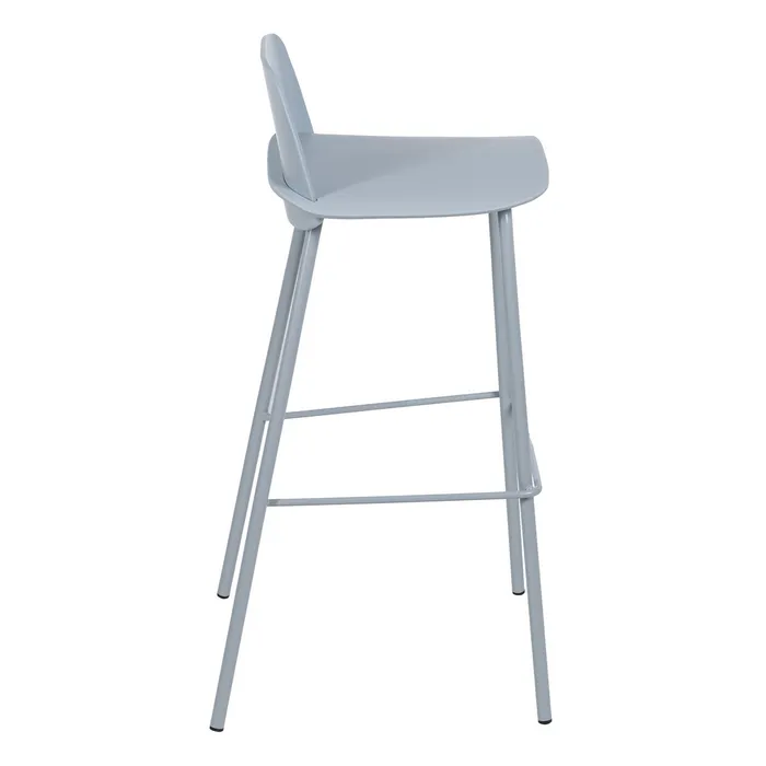 Scaune bar albastre, mobilier stabil [4]