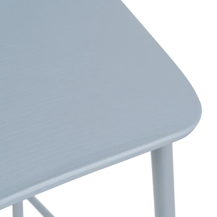 Scaune bar albastre, mobilier stabil [9]