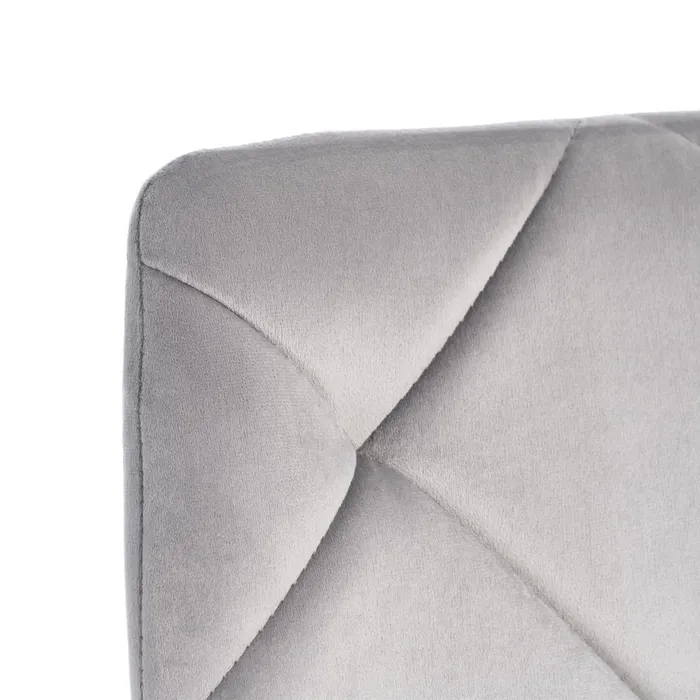 Set 4 scaune gri catifea|Scaune gri pentru dining [5]