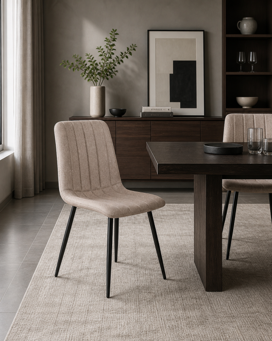 Set scaune bej moderne|Mobilier confort decorativ [2]