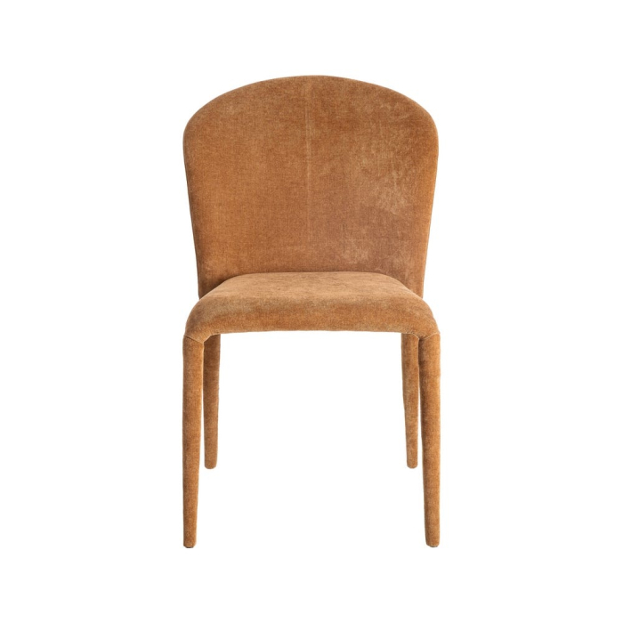 Set de 4 scaune dining cărămizii din stofă cu structură metalică – imagine principală [14]