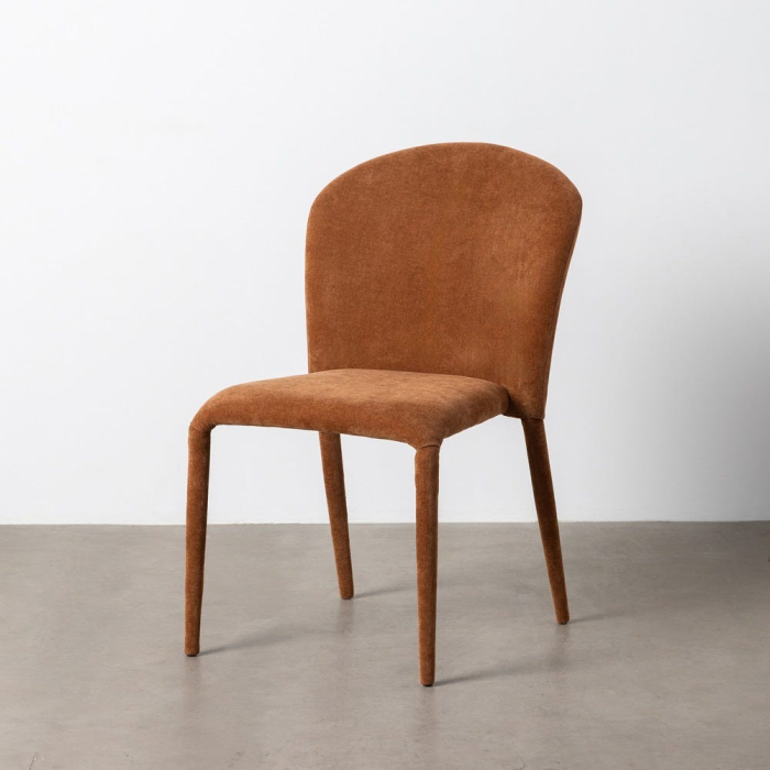 Set de 4 scaune dining cărămizii din stofă cu structură metalică – imagine principală [22]