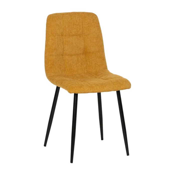 Set 4 scaune galbene moderne|Scaune galbene pentru dining [2]