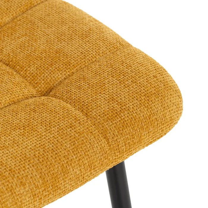 Set 4 scaune galbene moderne|Scaune galbene pentru dining [7]