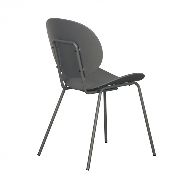 Set de 4 scaune gri Futura 51x50x80.5 cm [3]