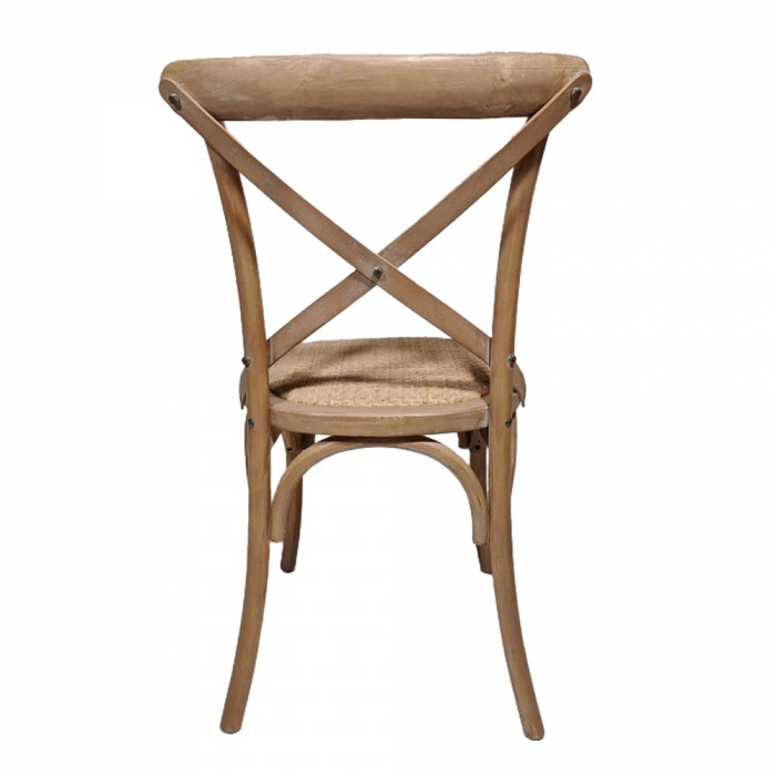 Set scaune nuc August cu lemn rubberwood și spătar din rattan [3]