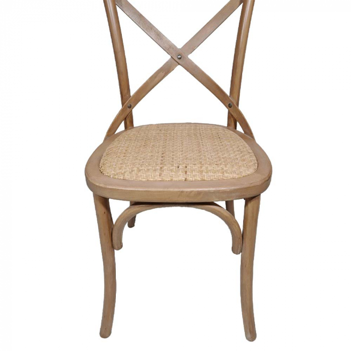 Set scaune nuc August cu lemn rubberwood și spătar din rattan [5]