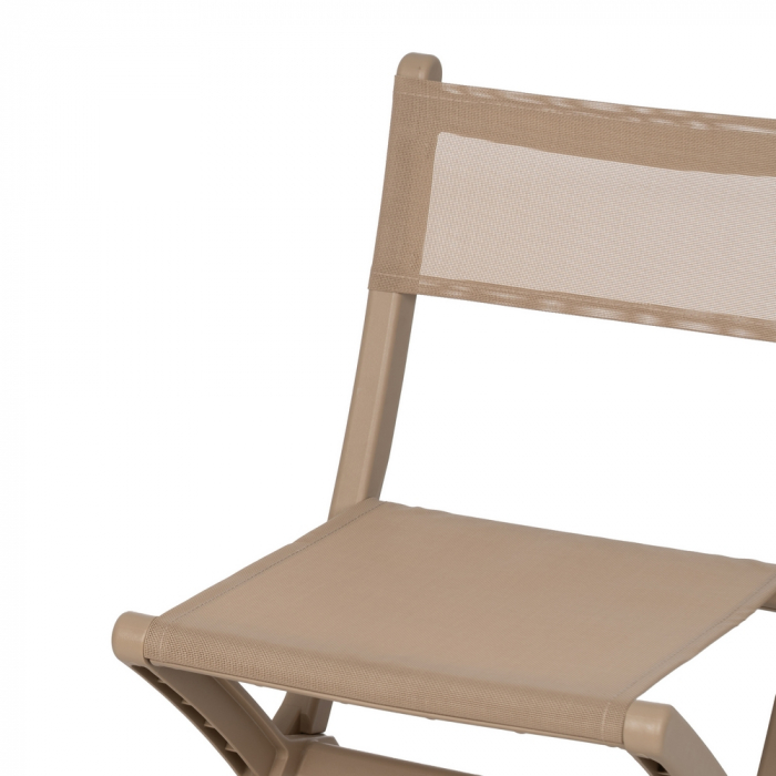 Set 4 scaune pliabile bej moderne [7]