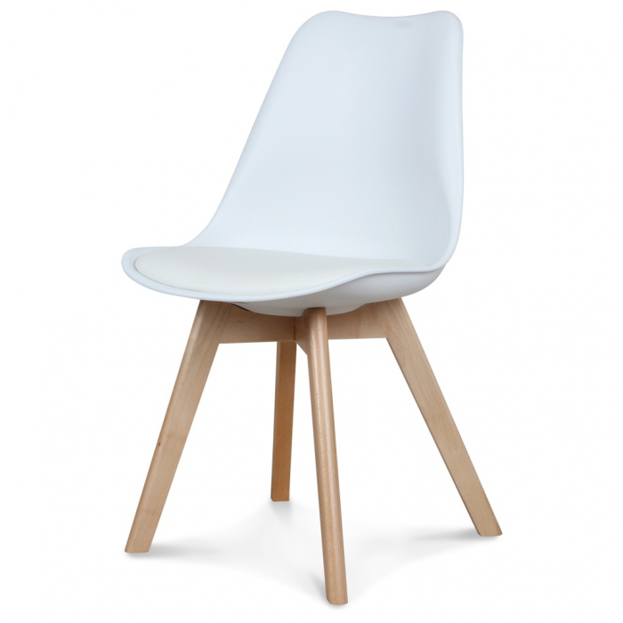 Scaun Scandinav Alb|Scaune Design Premium [5]