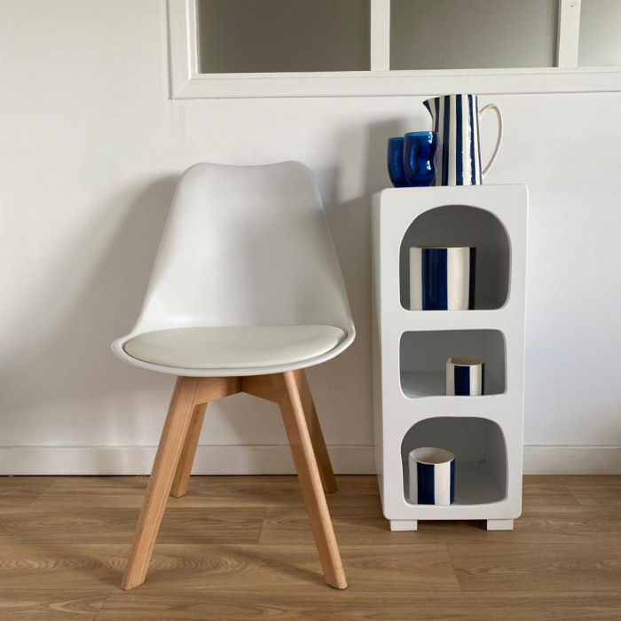 Scaun Scandinav Alb|Scaune Design Premium [2]