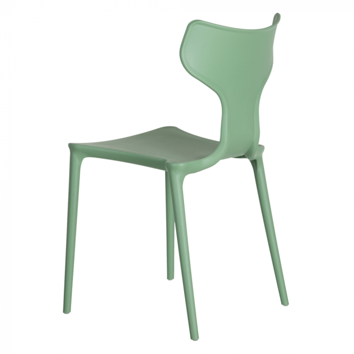 Set scaune moderne polipropilena|Scaune practice pentru interioare elegante [4]