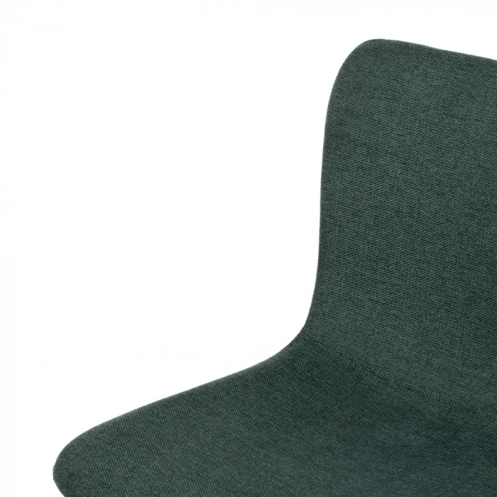 Set scaune verzi stofa si metal|Scaune moderne pentru interioare rafinate [6]