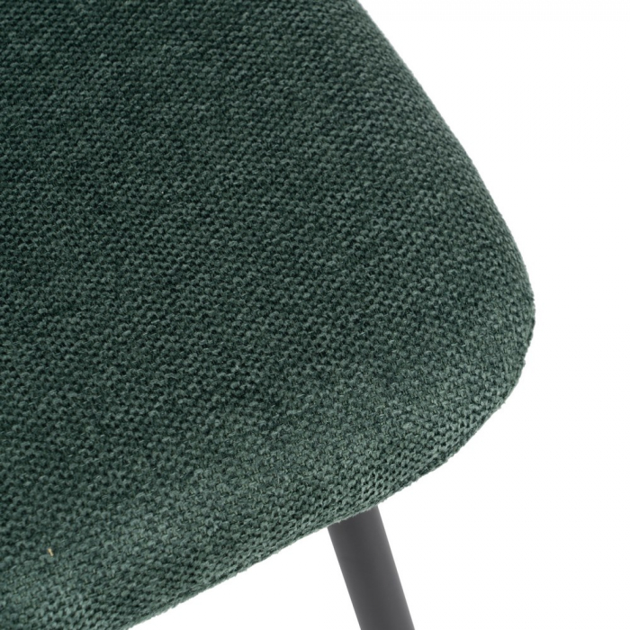 Set scaune verzi stofa si metal|Scaune moderne pentru interioare rafinate [8]