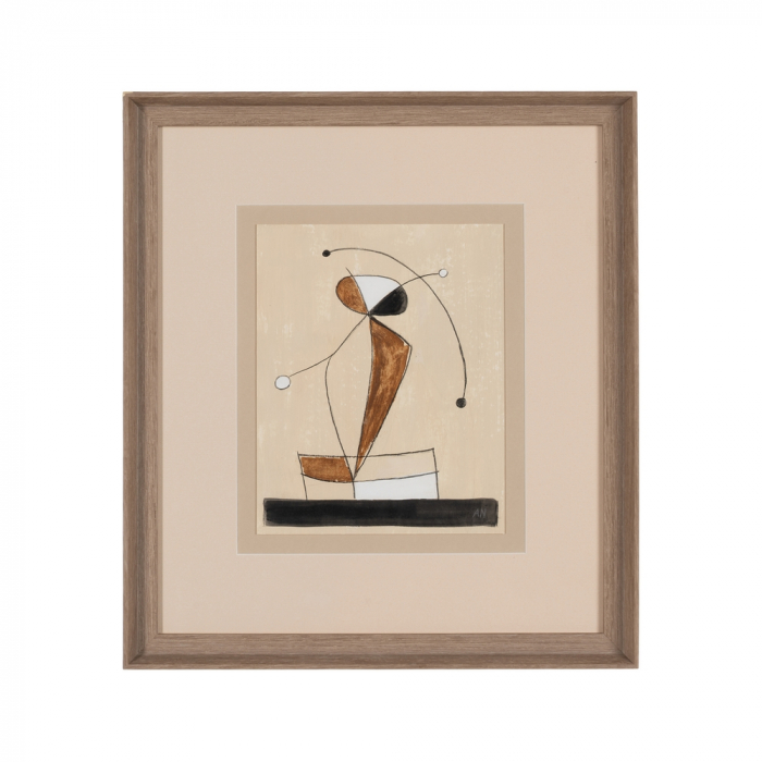 Tablouri abstracte pictate manual pentru decor subtil|Set decorativ pentru spatii interioare [3]