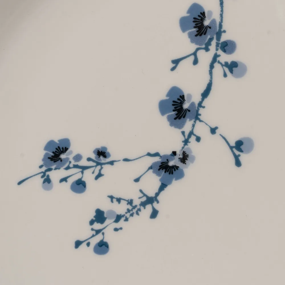 Farfurii mici alb-albastre | Vesela cu motiv oriental exotic [2]