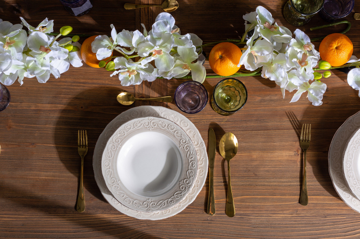 Farfurii ceramica shabby chic|Seturi farfurii vintage [5]