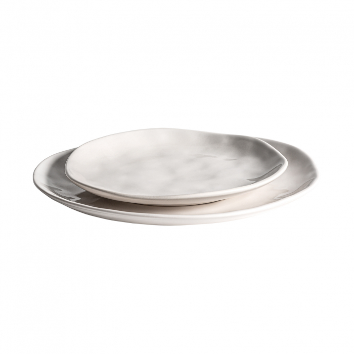 Farfurii portelan alb antic|Set 6 farfurii clasice|Vesela eleganta [4]