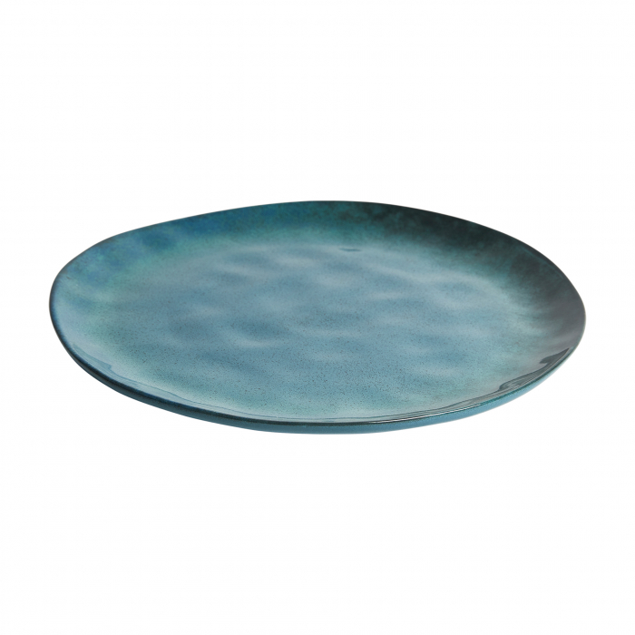 Set farfurii shabby chic Irenka ceramica albastra|Farfurii decorative vintage [2]
