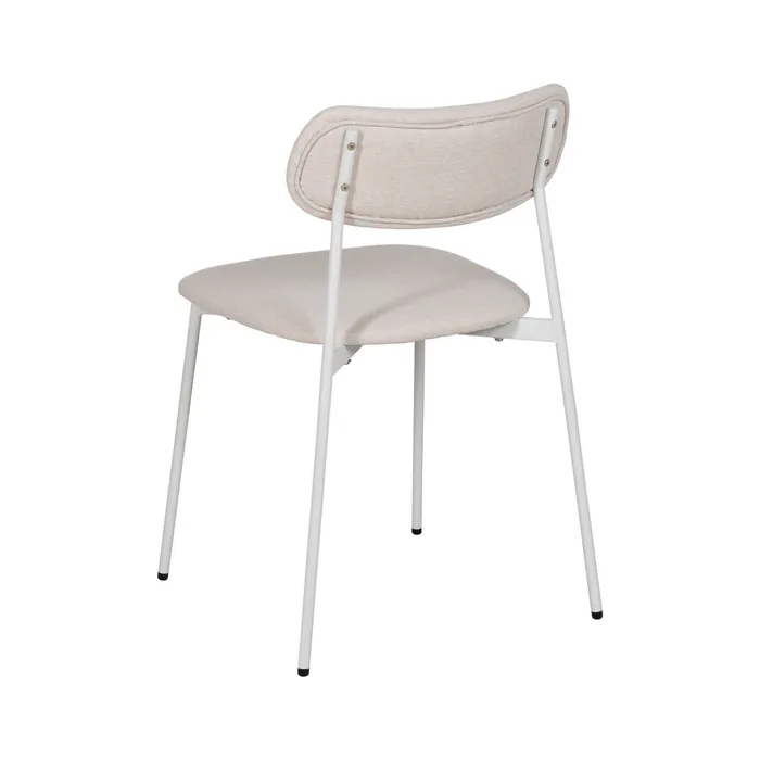 Set 6 scaune crem moderne|Scaune crem pentru dining [4]