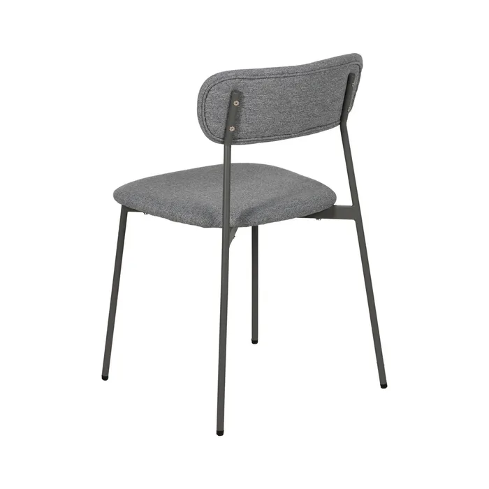 Set 6 scaune gri moderne|Scaune gri pentru dining [4]