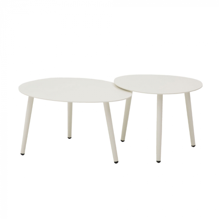 Set mobilier living 1+2+1 natural Cave cu rattan și aluminiu [16]