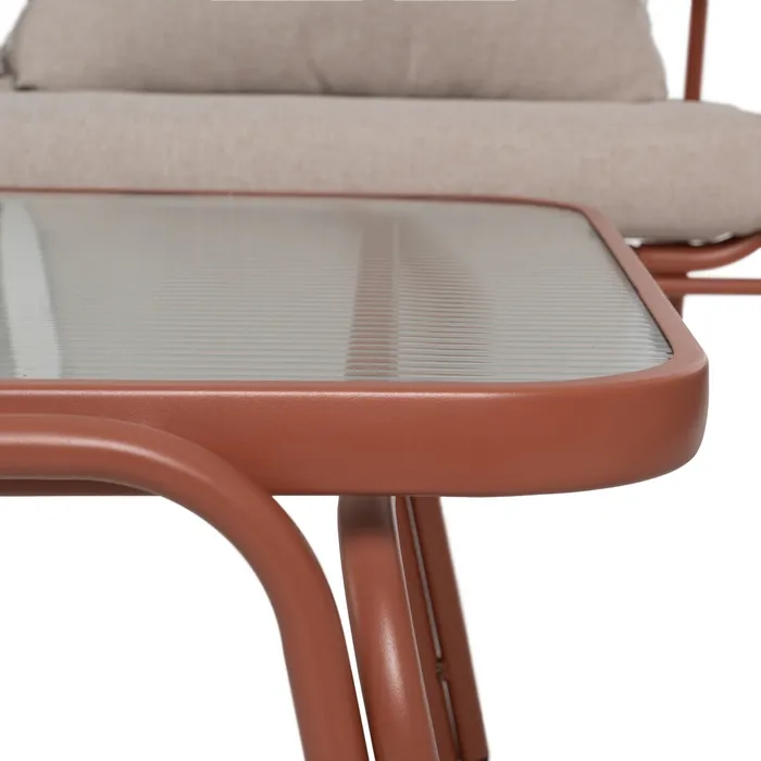 Set mobilier grădină blat sticlă|Mobilier grădină modern [9]