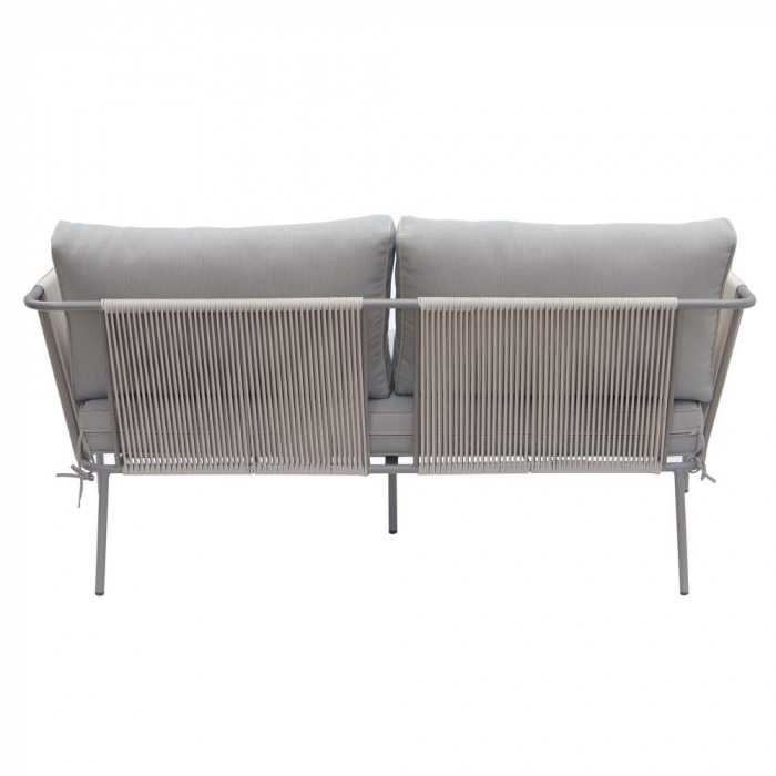 Set exterior VIENNA – cadru negru, frânghie decorativă și perne textile [9]