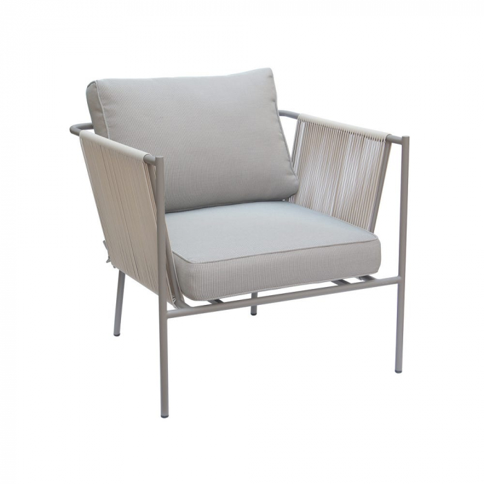 Set exterior VIENNA – cadru negru, frânghie decorativă și perne textile [3]