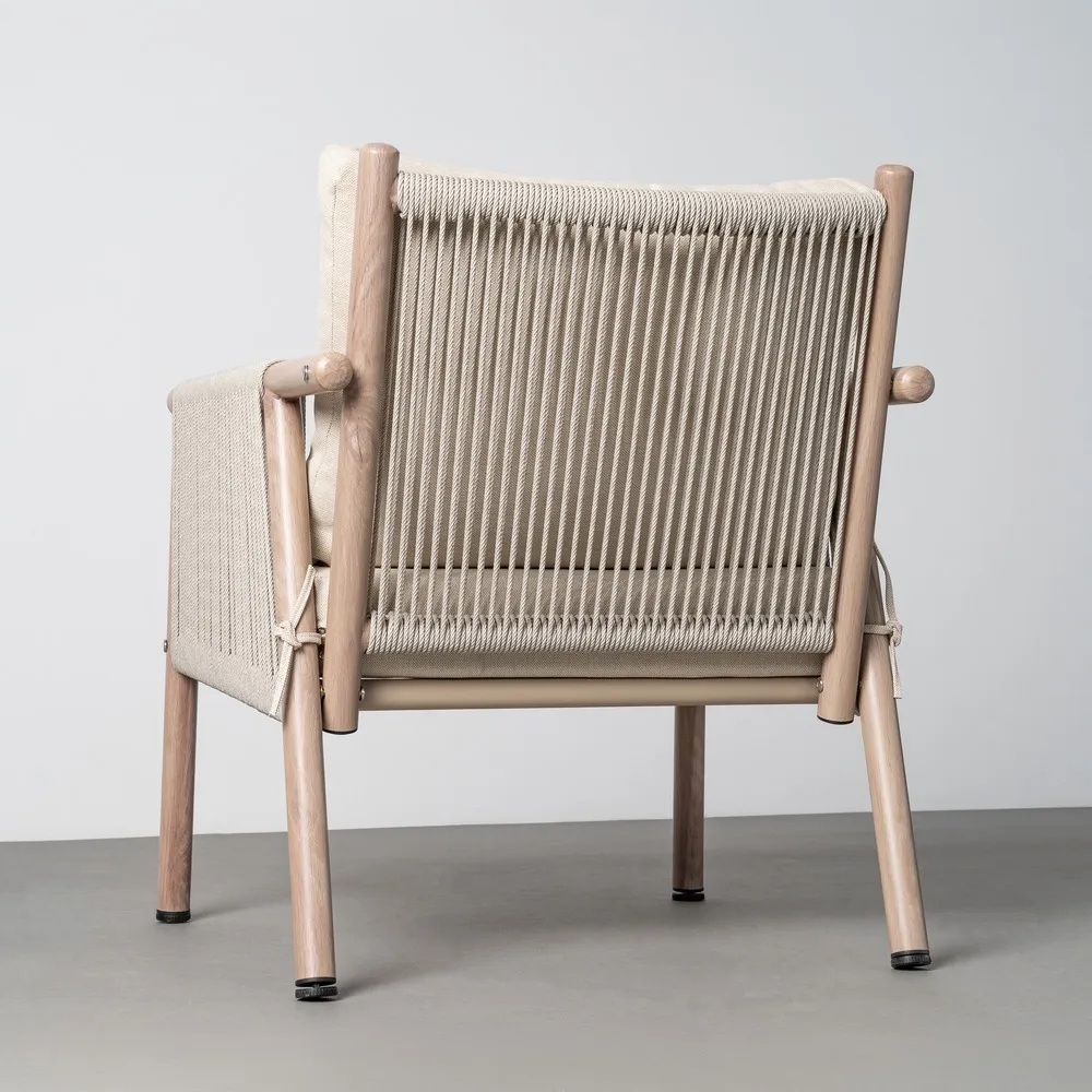 Set mobilier grădină exterior HoReCa cu canapea, fotolii și masă cu blat din piatră sinterizată [11]