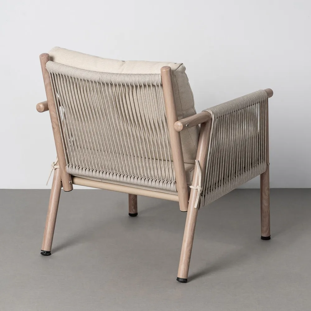 Set mobilier grădină exterior HoReCa cu canapea, fotolii și masă cu blat din piatră sinterizată [7]