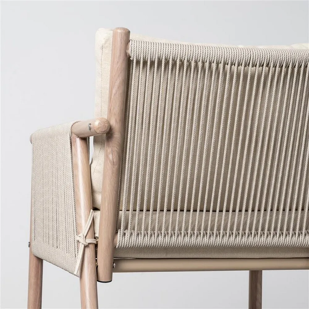 Set mobilier grădină exterior HoReCa cu canapea, fotolii și masă cu blat din piatră sinterizată [13]