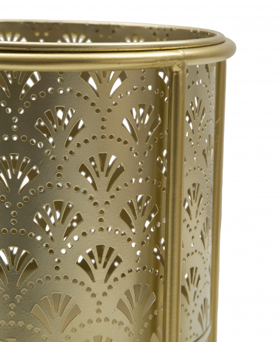 Set Suporturi flori Golvy, metal auriu [5]