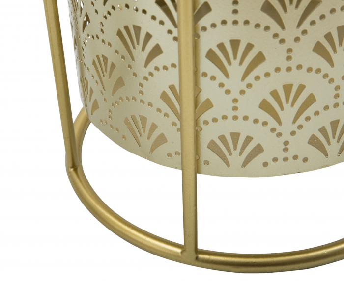 Set Suporturi flori Golvy, metal auriu [4]