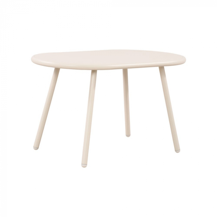 Set mobilier bej-gri – structură rășină fibră, perne impermeabile, masă ovală [11]