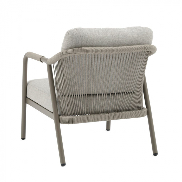 Set mobilier exterior TANYA – bej, cu blat ceramic și cadru aluminiu vopsit [4]