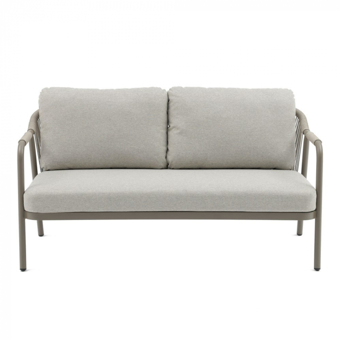 Set mobilier exterior TANYA – bej, cu blat ceramic și cadru aluminiu vopsit [5]
