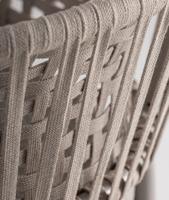 Set de 2 scaune pentru gradina si HORECA Lenk 58x59x75 cm [5]