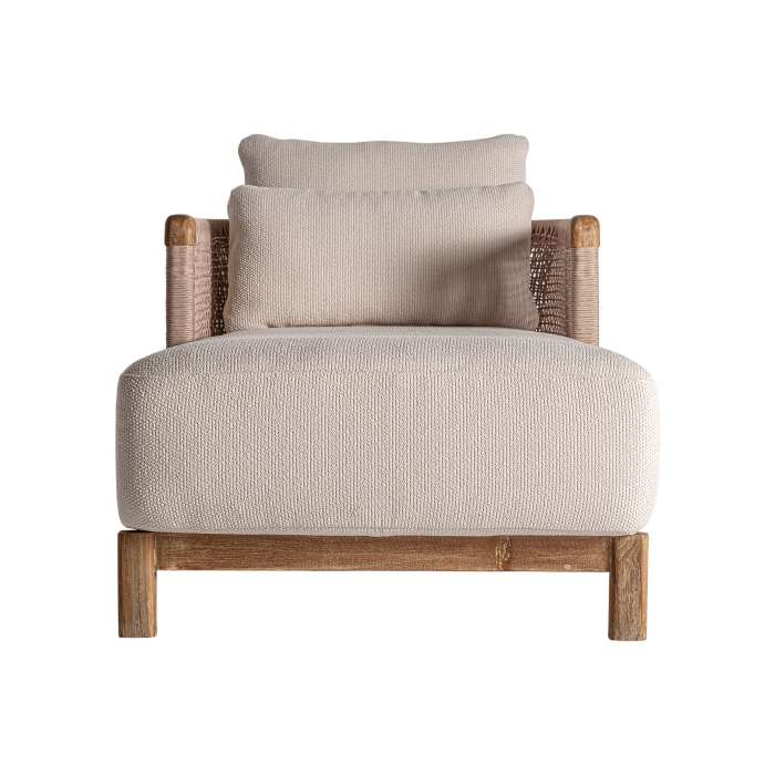 Sezlong boho lemn tec reciclat|Sezlonguri confortabile [2]