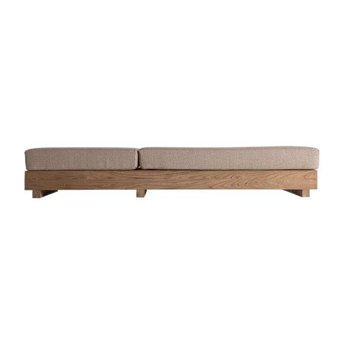 Sezlong colonial lemn tec reciclat|Sezlonguri confortabile [4]