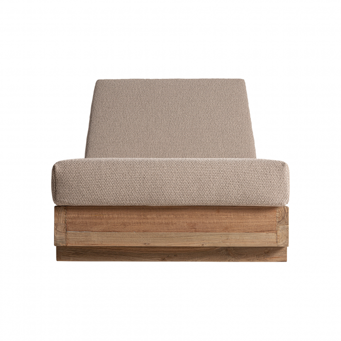 Sezlong colonial lemn tec reciclat|Sezlonguri confortabile [2]
