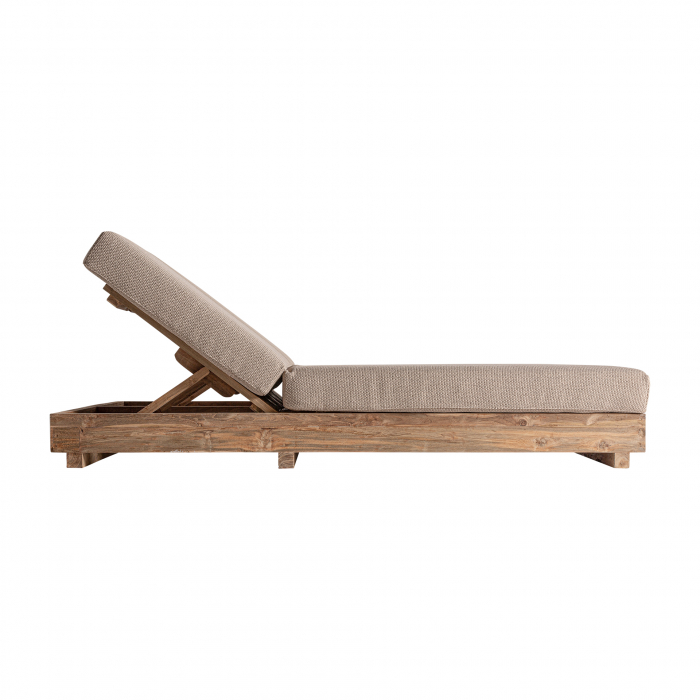 Sezlong dublu colonial lemn tec reciclat|Sezlonguri luxoase [4]